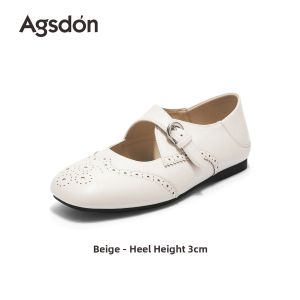 Agsdon | Breathable Thick-soled Shoes Black Fall
