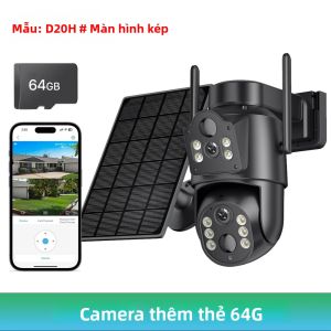 Camera Năng Lượng Mặt Trời WiFi 4K 8MP Camera Giám Sát IP Không Dây Ngoài Trời Camera An Ninh Hoạt Động Bằng Pin Với Bảo Vệ Ứng Dụng iCsee
