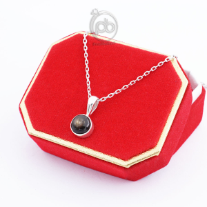 Kalung Lapis Rhodium Wanita Perak 925 Cable Chain Curbyana