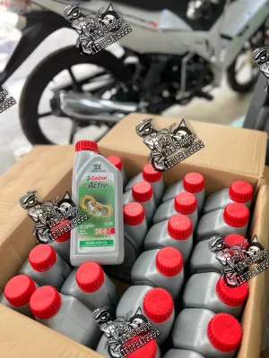Dầu Nhớt Xe Số Castrol Power1 Activ 1 Lít