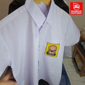 Shandys Uniform I Setelan Seragam Sekolah SMP Negeri Anak laki laki Lengan Pendek
