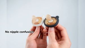 HE OR SHE Day & Night Pacifier with Storage Box (2pcs)