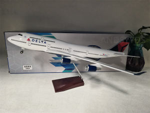 Mô Hình Máy Bay Boeing 747 Tỷ Lệ 1:150 Của Hãng Delta Air Lines 47CM Có Đèn LED Làm Bằng Kim Loại Đúc Quà Tặng Sưu Tầm Dành Cho Người Đam Mê Hàng Không