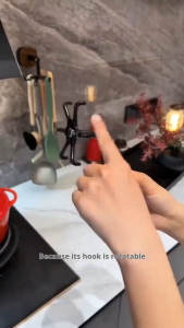 Suction Cup Hook Rotating Hanger No-Drill Traceless Adjustable Hanger For Window Robe Plant Garland Key Picture Bathroom Door