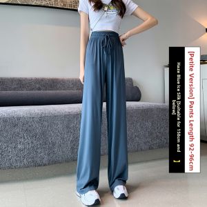 High Waist Slimming Lightweight Wide Leg Trousers