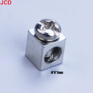 JCD Copper Square PCB Copper Terminal Blocks SMD Flat Bottom Square 5x5x5 6x6x7 8x 8x9 Wiring Terminal LED Aluminum Substrate