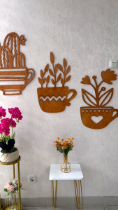 Pajangan Dinding Minimalis Hiasan Dinding Rumah Motif Kaktus