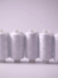 AU. 500m Sewing Thread 40/2 Type White Black Polyester Thread