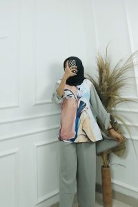 ONESET LESTI CRINKLE APK SABLON SUBLIM BAJU + CELANA REAL PICT M L XL XXL Setelan Cewek Kekinian