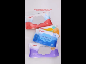 PIGEON Baby Wet Wipes Tissue Bundle Mositurizing Cloth/Aqua/Pure Water/Tea Tree/Hand & Mouth/Anti-Mosquito