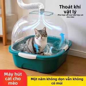 Quạt Hút Mùi Hộp Cát Cho Mèo