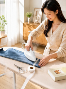 Qianbaihui | Pant Leg Adjuster Hem Fix No-Sew Fastener