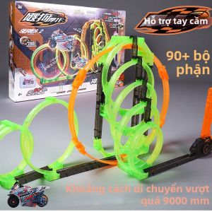 iDoon | Bộ Xây Đường Ray 7-trong-1 Cho Bé Trai Với Chuyển Động quán Tính