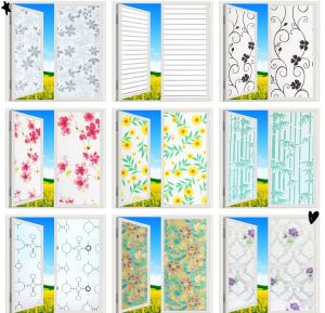 Glass Window Sticker 5M By 45cm Translucent Block