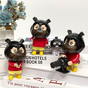 Bandai | New Crayon Shin-Chan Anime Figure Crayon Shin-Chan Ride Nohara Shiro Action Figure Model Toy Kawaii Decoration Collect toy Gifts