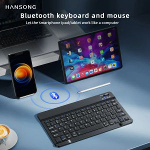 Tablet Wireless 10inch Keyboard For iOS Android Windows For iPad Huawei Samsung Teclado Bluetooth-compatible Keyboard and Mouse