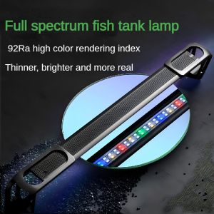 Full Spectrum Water Grass Light （Complimentary timer）3-Mode Aqua-Terra Aquarium Light 7200LM IP68 Submersible WRGB Full Spectrum 92 CRI