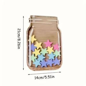 Kids Reward Jar with Stars Classroom Reward Jar with Tokens Chore Chart Gift Kids Birthday Gift