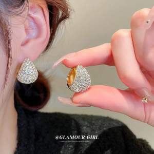 (Bebas beli 2 dapat bonus) H-Girl888 A76 COD Anting cakep titanium wanita Korea original elegan