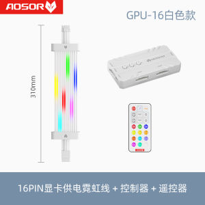 Meteor Neoluminescent Line Godlight Đồng Bộ Hóa Phát Sáng Vỏ Máy Tính Trang Trí 24P Mainboard ARGB Card Đồ Họa Mở Rộng Dòng Neon