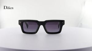 Dilicn Sunglasses anti-UV Korean style gradient eyeglasses men women ins popular eyewear personality fashion sunglasses 6006S