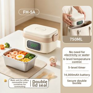 vvu&cco | Wireless USB Charging Electric Bento Box