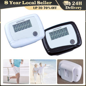 1pc Random Color New Healthy Sports Pedometers LCD Pedometer Step Calorie Counter Walking Distance Sport Pedometer