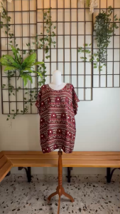 MUAT 80-100KG!!! BAJU BLUS BALI SUPER JUMBO RAYON PREMIUM FIT TO 4XL SJ/L REAL PICT