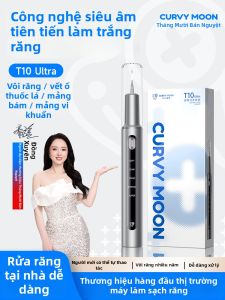 CURVY MOON | Máy Làm Sạch Răng Siêu Âm Loại Bỏ Mảng Bám