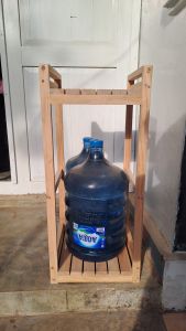 Rak Dispenser Dan Rice Cooker 2 Susun Ukuran T80cm X L35cm X P35cm