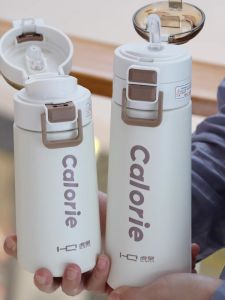 Cốc Nước Cách Nhiệt Hai Lỗ Hai Lớp Cho Học Sinh Nam Nữ Cốc Hút Cốc Đựng Nước Cho Phụ Nữ Mang Thai Cốc Đựng Nước Bằng Thép Không Gỉ