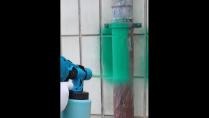 Cordless Electric Spray cat Guns with 3Nozzle Flow Control Airbrush High Power Portable Paint Sprayer 800ML for home