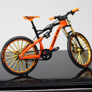 Creative 1/10 Alloy Bicycle Model Diecast Simulates Display The Miniature Bicycle Toy Descend The Mountain Bike Model Toys Gift