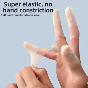 YOULE | Latex Cut-resistant Disposable Finger Gloves Anti-cracking Moisturizing Waterproof