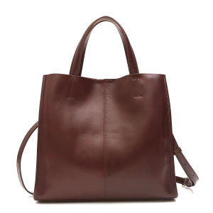 Minimalist Vintage Genuine Leather Tote Women Luxury Classic Top-handle Bag Large Capacity Cross body Shoulder Handbags Business