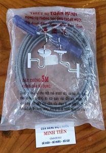 Dây thông cống dây lò xo thông cống 5M 10M 15M 20M