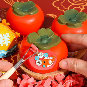 ของเล่น DIY ทำมือสำหรับเด็ก ล้างมือด้วยผ้าปูที่มีโซ่ ของขวัญปีใหม่สำหรับเด็กผู้หญิง กล่องของขวัญสต็อกแอนด์แครอล เครื่องประดับ