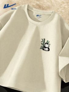 Warrior | Áo Thun Nam Panda Design Cotton Form Rộng Mùa Hè