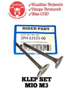 KLEP SET YAMAHA MIO M3 PAYUNG KLEP MIO M3 TERMURAH HIGH QUALITY KUALITAS TERJAMIN