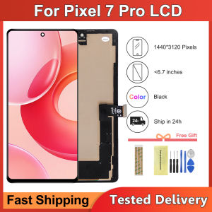 For Google Pixel 7 pro LCD Screen Replacement TFT Display Touch Digitizer with Bracket GP4BC GE2AE Compatible Part