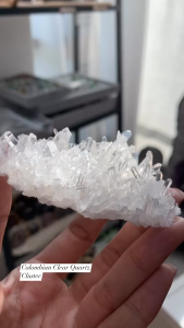 哥伦比亚白水晶 Colombian Clear Quartz Cluster  （Colombian Clear Quartz Cluster）