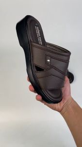 Dép Da Nam DINOSA_M722Dép Quai Bản Cao CấpDép Da Trung Niên Đế Đúc Cao Cấp Bảo Hảnh 6 Tháng