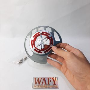 Tutup Kipas Motor Yamaha Mio Fino Bahan Aluminium CNC