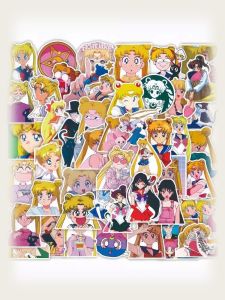 50 Sticker Sailor Moon Anime Sticker DIY Phone Case Laptop Bag Desktop Decorative Paper Brand Beimtong Bao Cao Sticker