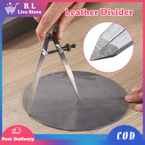 Adjustable Leather Wing Divider Wheel Compass Precision Wing Divider Tool For Leather Stitch Hole Distance Measure