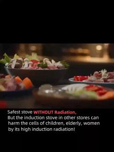 3500W Electric ceramic hob Cooktop Infrared Inverter Countertop Cooktop Touch Screen Countertop Infrared Induction Cooking Frying Grilling