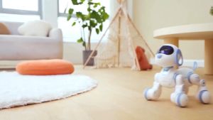 Đồ Chơi Robot Chó Mèo Thông Minh Điều Khiển Từ Xa 8 Bánh Xe Phiên Bản Mới Có Thể Di Chuyển Trên Nhiều Địa Hình