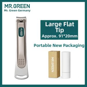 MR.GREEN | Sharp Slanted Nail Clipper with File Large