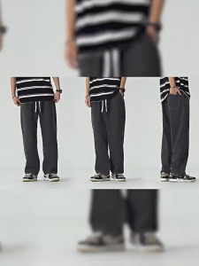 Baggy Pants For Men Denim Pants Korean Fashion Retro trend Jeans Straight Cut Pants Oversize Pants
