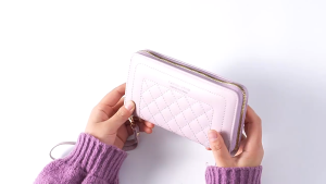 SIG081🔥จัดส่งทันที🔥กระเป๋าสำหรับผู้หญิง กระเป๋าสตางค์ใบยาว Fashion 1 ชั้น